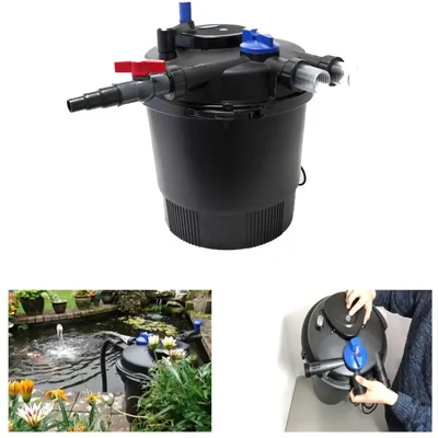 Sunsun CPF-20000 36Watts Multi Stage Mechanical and Biological Filtration Pond Filter Without Pump